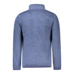 Blue Polyester Men Jacket