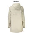 Beige Nylon Women Jacket