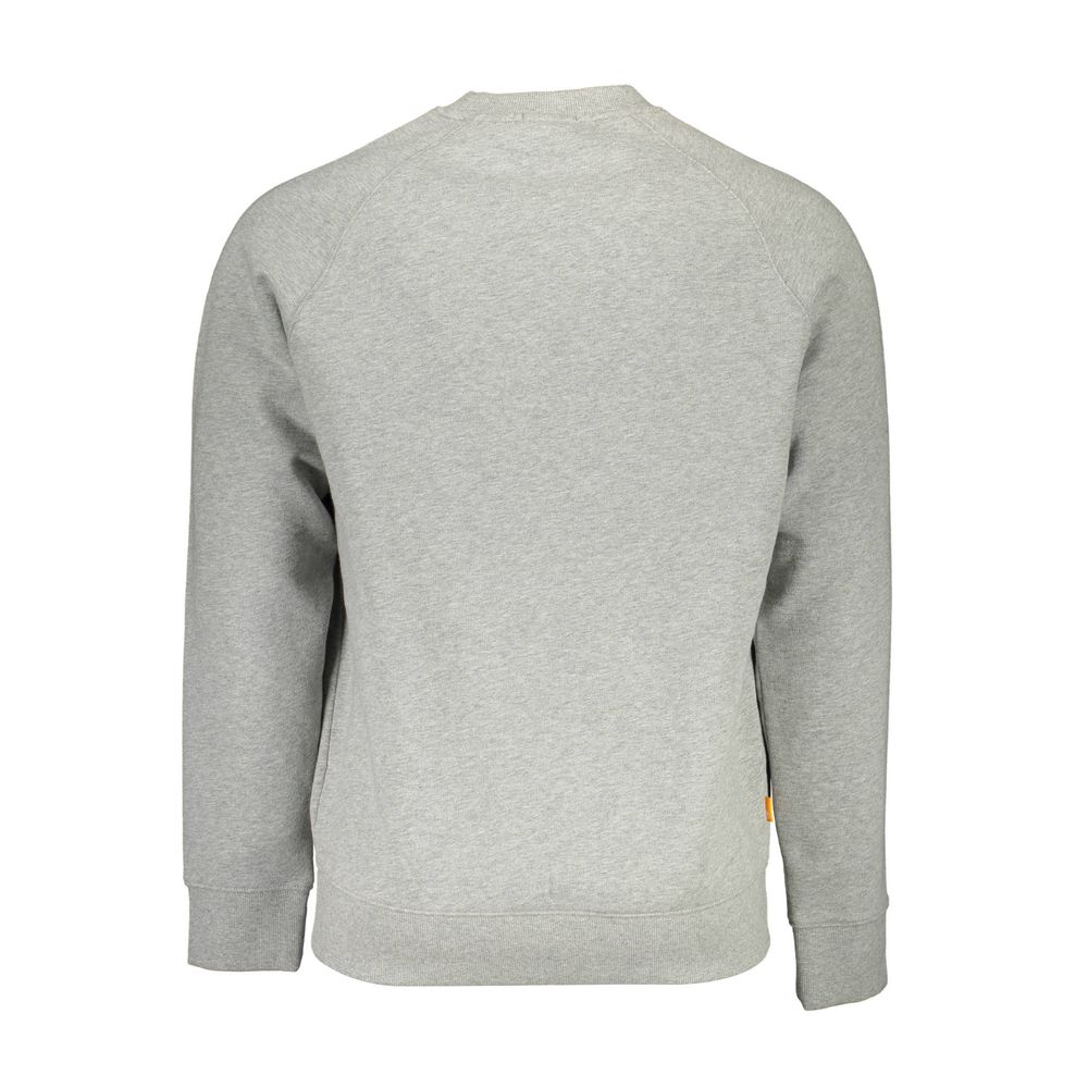 Gray Cotton Men Sweater