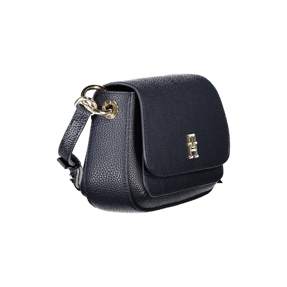 Blue Polyethylene Women Handbag