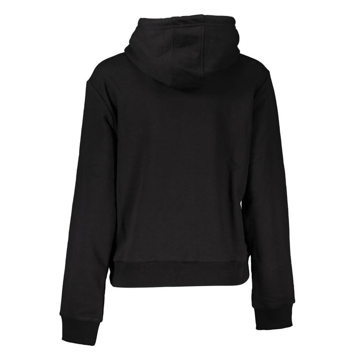 Black Cotton Women Sweater