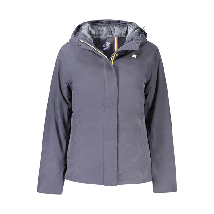 Blue Polyamide Women Jacket