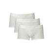 White Polyester Men Boxer