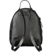 Black Leather Women Backpack