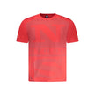 Red Cotton Men T-Shirt