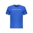 Blue Cotton Men TShirt