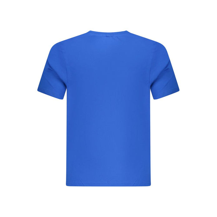 Blue Cotton Men TShirt