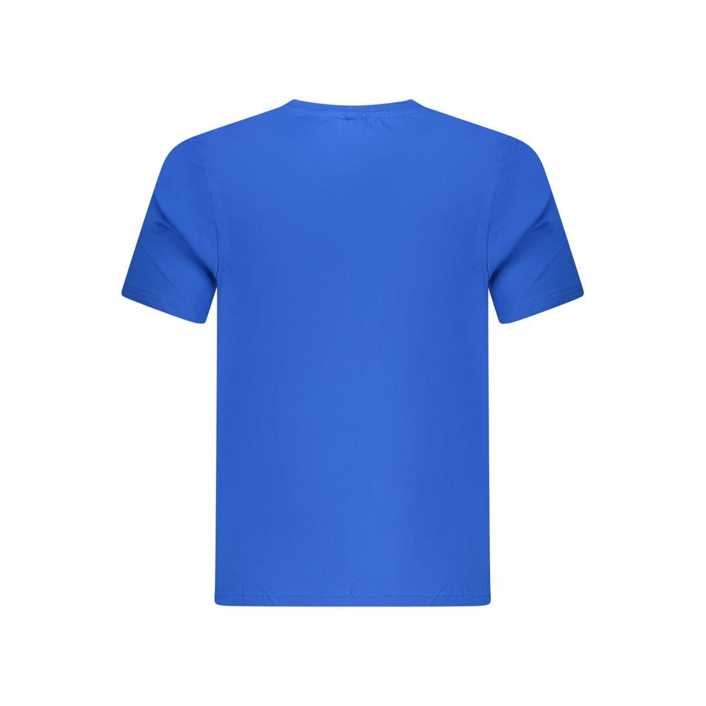 Blue Cotton Men TShirt