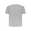 Gray Cotton Men T-Shirt