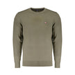 Green Wool Men Sweater