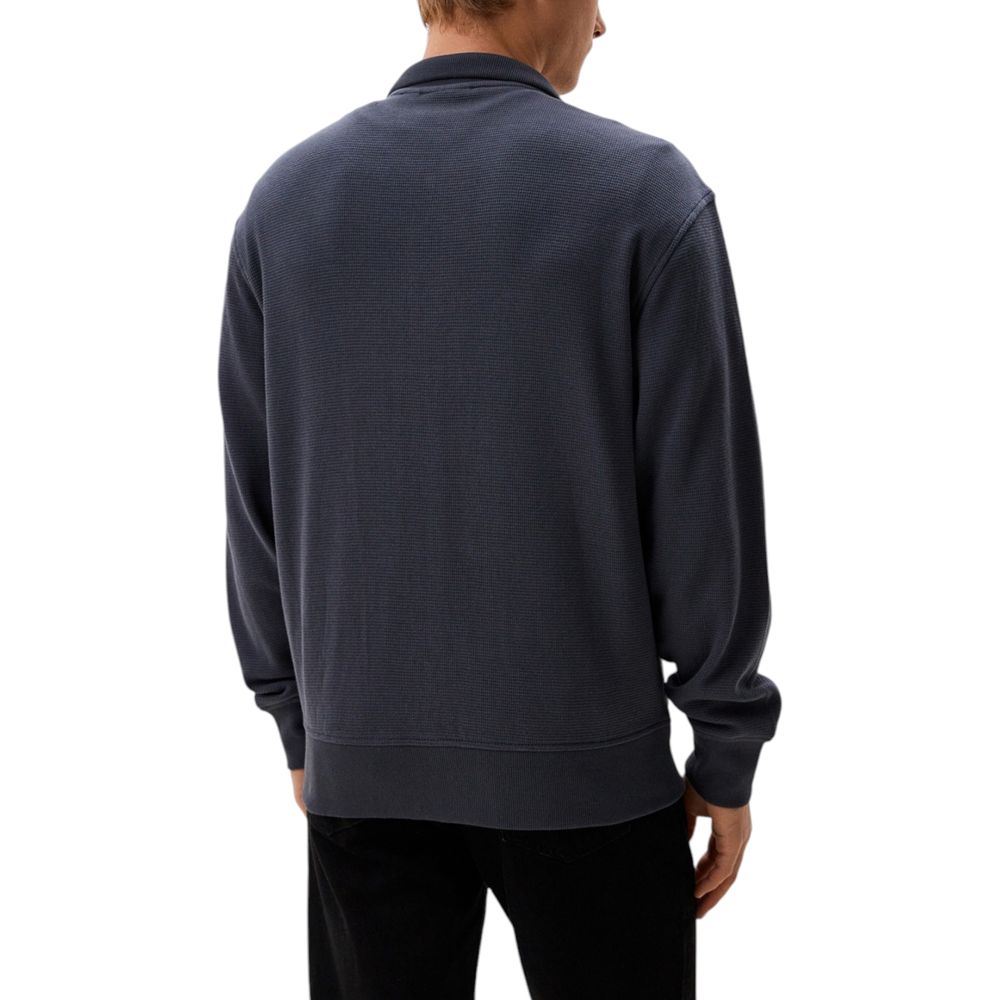 Gray Cotton Rigenerato Cardigan