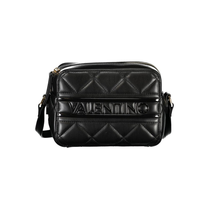 Black Polyethylene Women Handbag