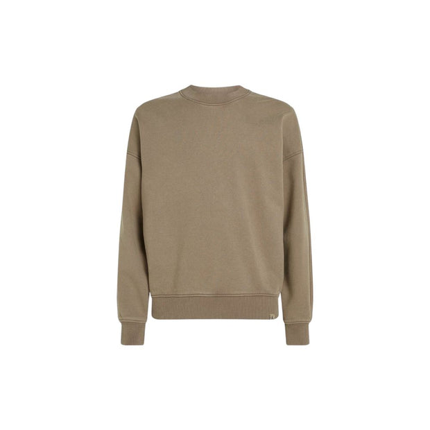 Beige Cotton Sweater