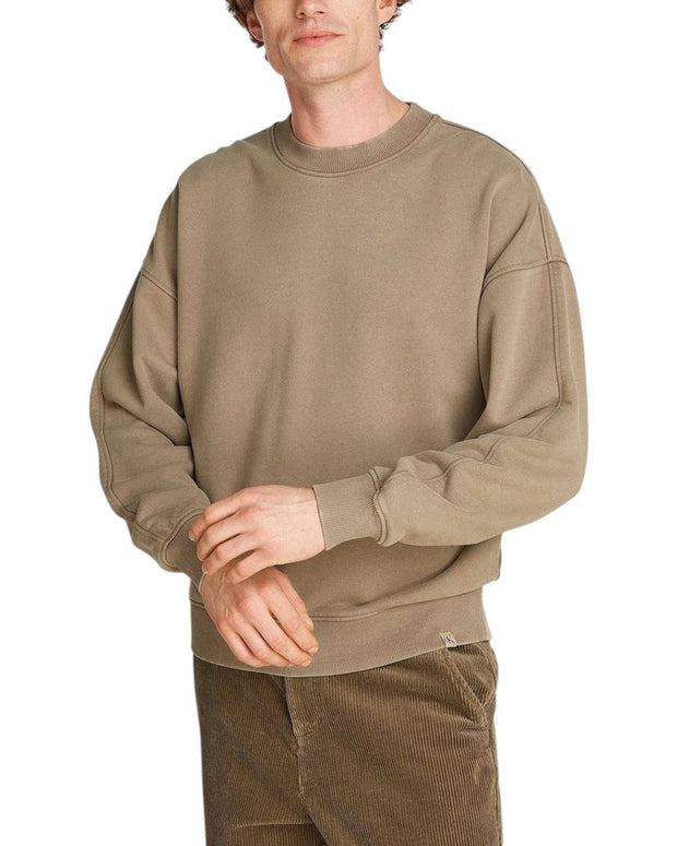 Beige Cotton Sweatshirt