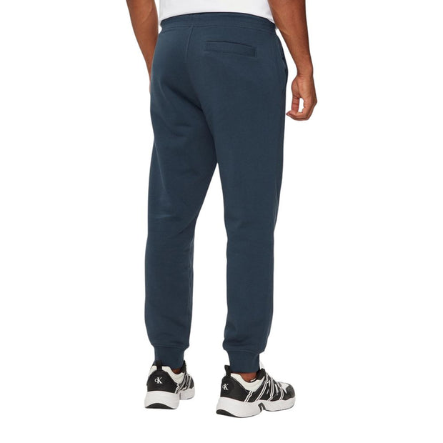 Blue Cotton Joggers Workout Pant