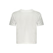 White Cotton Women T-Shirt