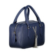 Blue Polyethylene Women Handbag