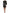 Black White Zebra A-line Sheath Mini Dress
