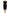 Black Viscose Short Sleeves Sheath Midi Dress
