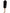 Black Viscose Long Sleeves A-line Mini Dress