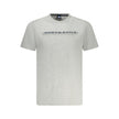 Gray Cotton Men T-Shirt