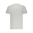 Gray Cotton Men T-Shirt