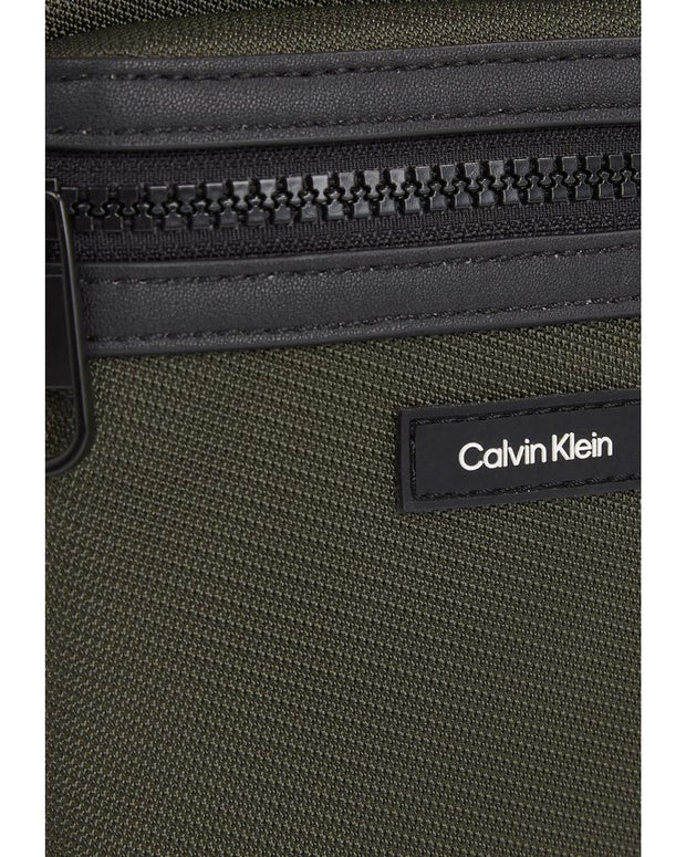 Green Recycled Polyester Messenger Bag