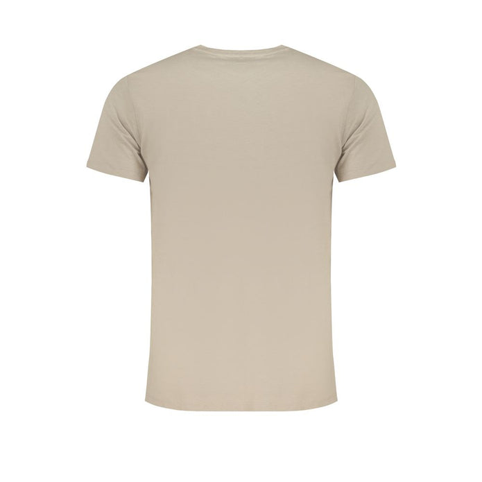 Beige Cotton T-Shirt