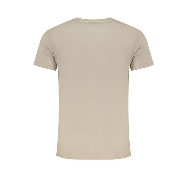 Beige Cotton T-Shirt