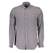 Purple Cotton Men Shirt