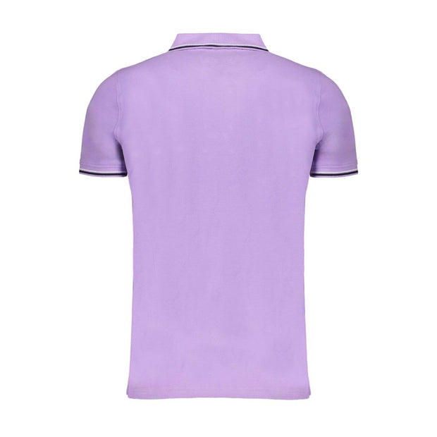 Purple Cotton Polo Shirt