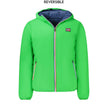 Green Polyamide Men Jacket