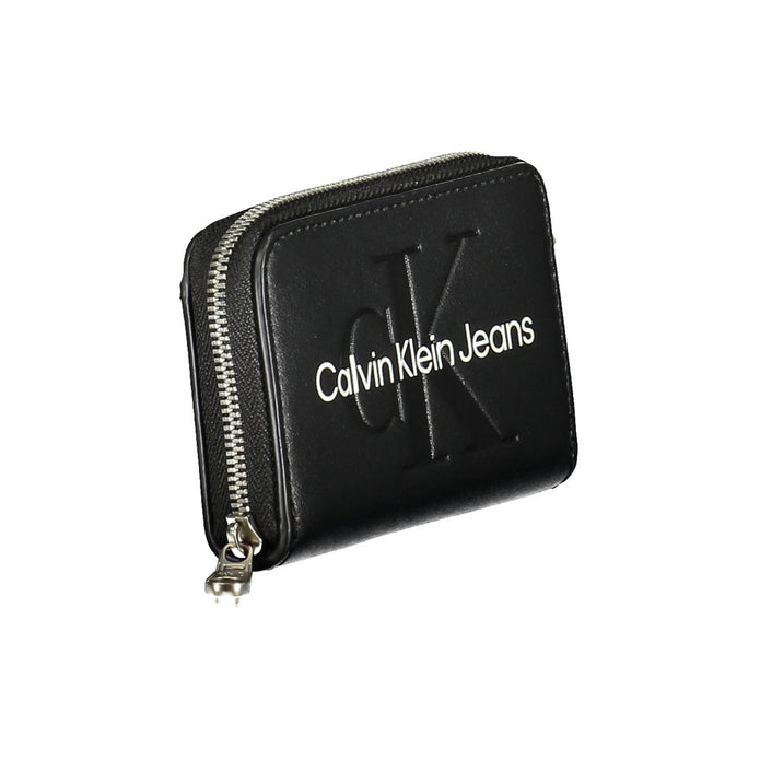 Black Leather Women Wallet