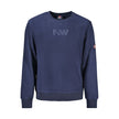 Blue Polyester Men Sweater