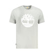 Gray Cotton Men T-Shirt