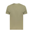 Green Cotton Men T-Shirt