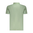 Green Cotton Mens Polo Shirt