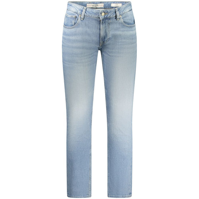 Blue Cotton Men Jeans