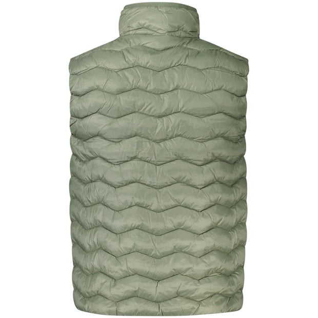 Green Polyamide Men Jacket