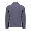 Blue Nylon Men Jacket