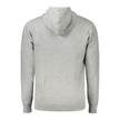 Gray Polyamide Men Cardigan