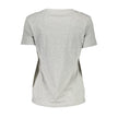 Gray Cotton Women T-Shirt