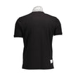 Black Cotton Men Polo Shirt