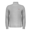 Gray Wool Men Sweater