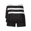 Black Cotton Men Boxer Short Trio Pack