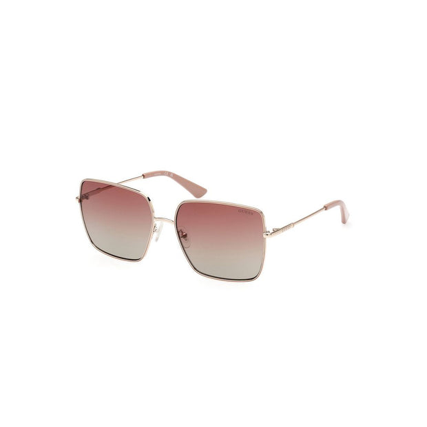 Gold Metal Women Sunglass