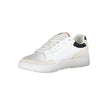 White Polyethylene Men Sneaker