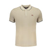 Beige Cotton Polo Shirt