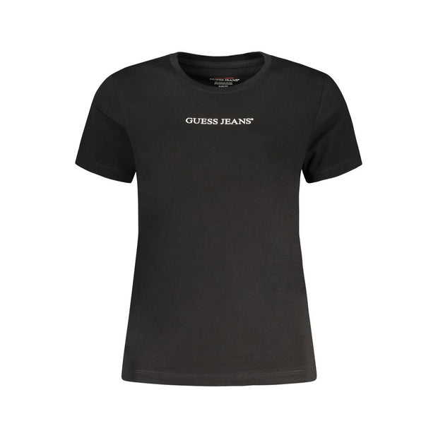 Black Cotton Tops & T-Shirt