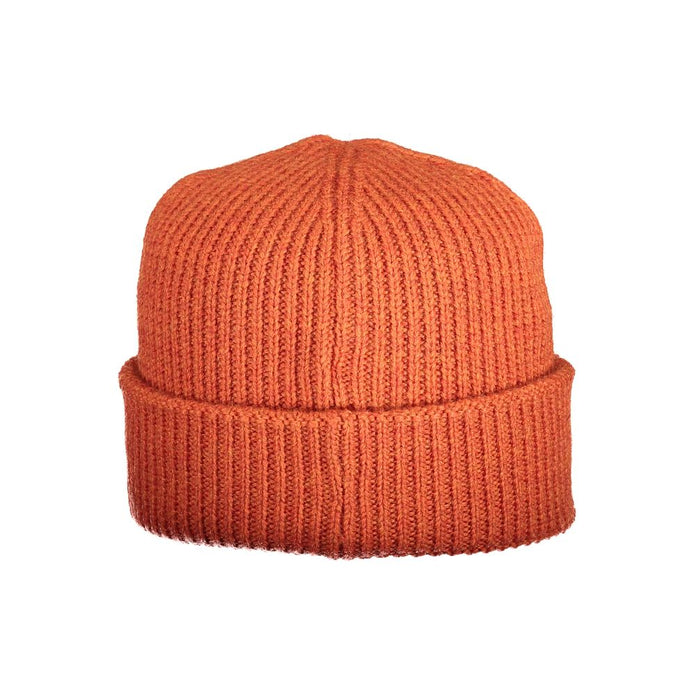 Red Wool Men Cap